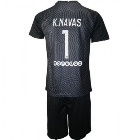 Fußballtrikots Paris Saint-Germain PSG Keylor Navas 1 Torwart Kinder Auswärts Trikotsatz 2020-2021 Fußballtrikots Paris Saint-Germain PSG Keylor Navas 1 Torwart Kinder Auswärts Trikotsatz 2020-2021